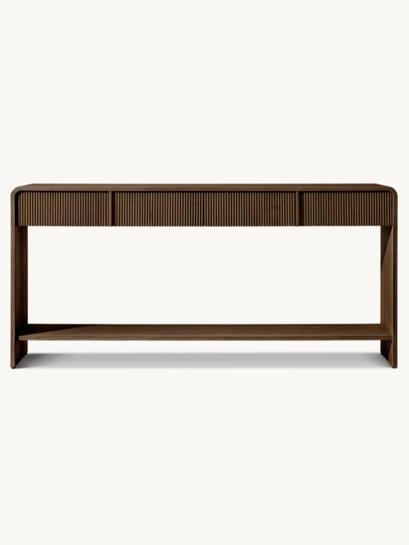 American Country Solid Wood Storage Hallway Cabinet — product image 5